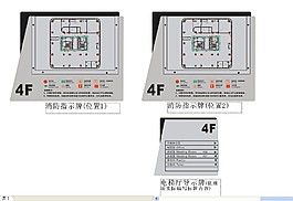 易迅網(wǎng)大廈消防指示圖