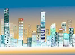 城市夜景圖片