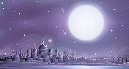 城市夜景圖片