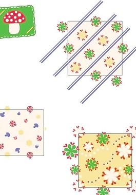 外貿(mào)童裝印花繡花圖案元素圖片