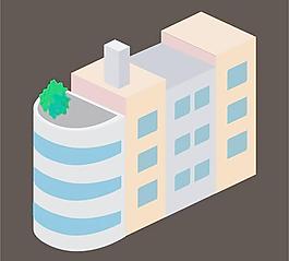 城市風(fēng)景矢量圖圖片