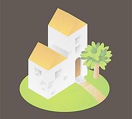 城市風(fēng)景矢量圖圖片