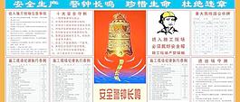 工地宣傳欄（警鐘長鳴)圖片