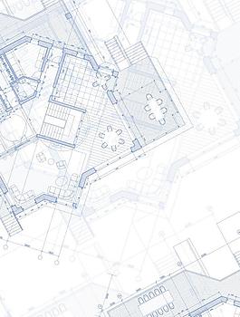城市建筑工程設計圖圖片