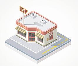 快餐商店圖片