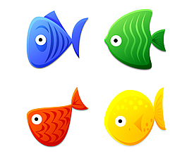 4種熱帶魚