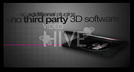 字體光影特效視頻