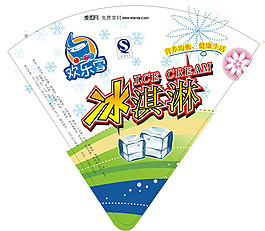 冰激凌包裝設(shè)計(jì)矢量素材