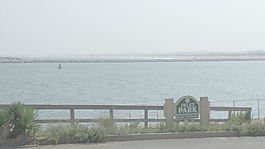 高速船的股票視頻在海洋城馬里蘭入口公園