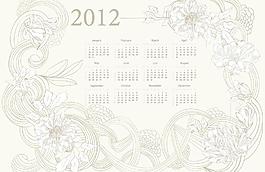 2012年歷圖片