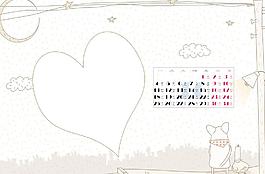 2010臺(tái)歷模板圖片
