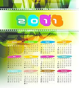 2011年歷圖片