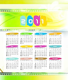 2011年歷圖片