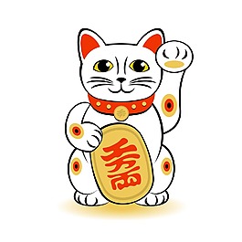 可爱的招财猫