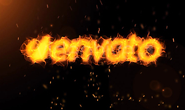 火焰字體光影特效展示