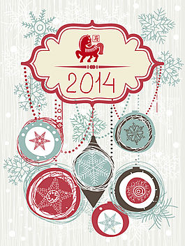 2014彩繪海報矢量素材