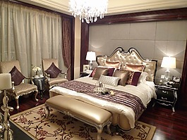 豪華的臥室