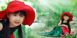 兒童攝影模板素材下載