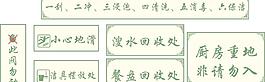 厨房导视图片