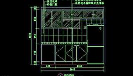 cad設(shè)計之廚房圖片
