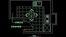 cad設(shè)計之廚房圖片