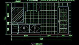 cad設(shè)計(jì)之廚房圖片