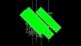 cad設計之廚房圖片