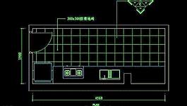 cad設(shè)計之廚房圖片