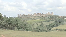 托斯卡纳monteriggiano 19股票的录像 视频免费下载
