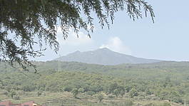 西西里島的埃特納火山3股票的錄像 視頻免費(fèi)下載