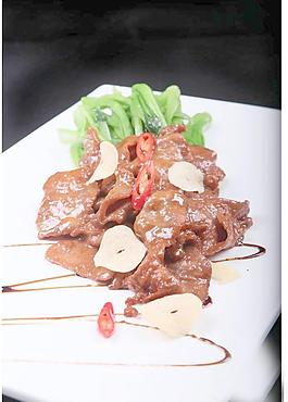 爆炒牛爽肉圖片
