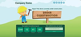 動漫公司HTML5網頁模板