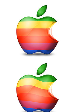 眩彩蘋果iPodPNG圖標