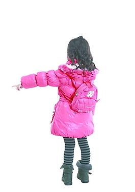 兒童羽絨服圖片