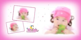 兒童攝影模板模板下載