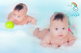 兒童攝影模板素材下載