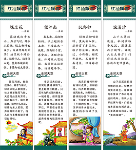 宋詞展板