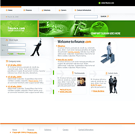 清爽簡(jiǎn)潔風(fēng)格企業(yè)模板