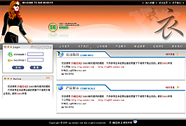 中文企業(yè)網(wǎng)站模板