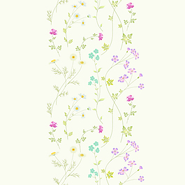 優(yōu)雅的花卉圖案矢量素材03