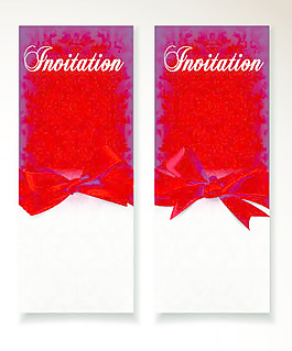 閃亮假日弓垂直banner矢量03