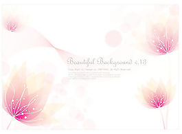 粉紅色的噴點花藝術