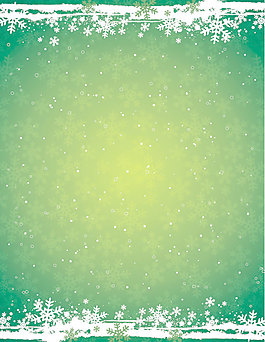 綠雪背景矢量