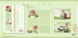相冊設計素材