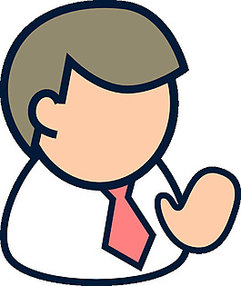 生意人男性剪貼畫
