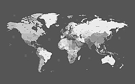 01矢量世界地圖