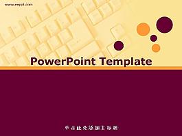 紫色ppt模板