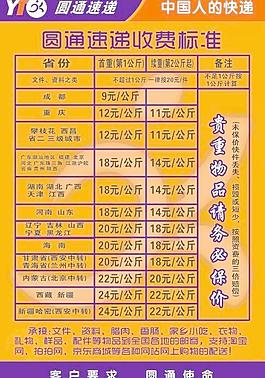 圓通速遞圖片