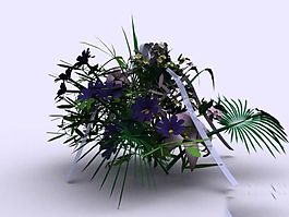 室內(nèi)的植物模型