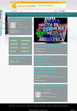 網(wǎng)頁(yè)服務(wù)器技術(shù)日志網(wǎng)頁(yè)模板